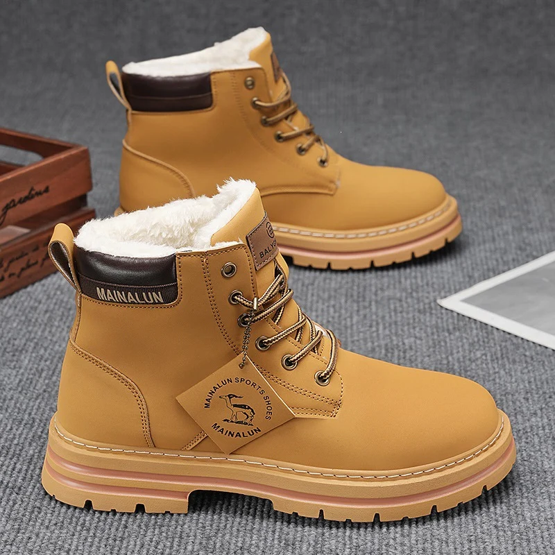 Herren Robuste Winterboots Nord Taschen
