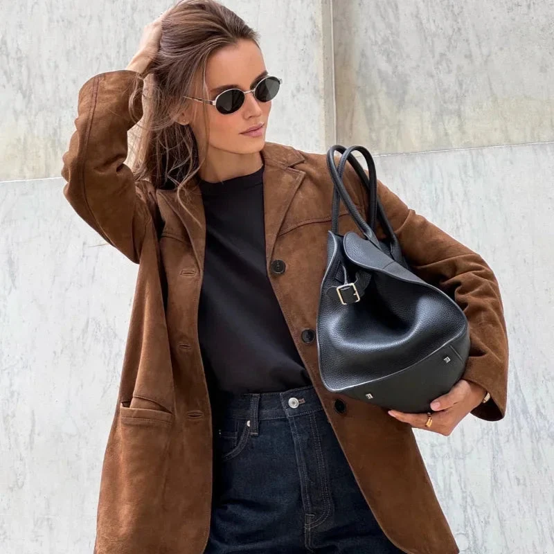 Nord Taschen | Wildleder Damenjacke