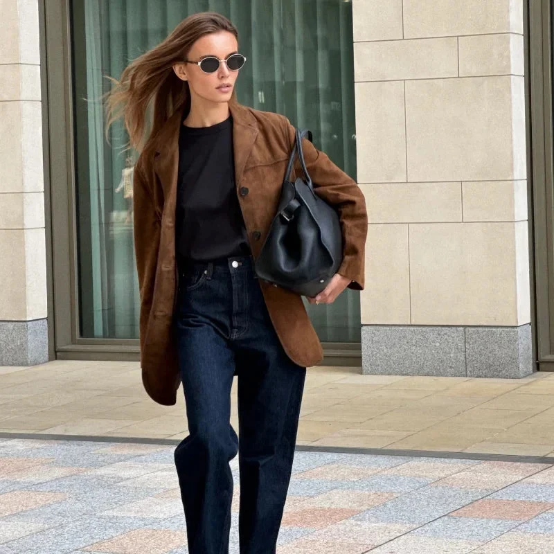Nord Taschen | Wildleder Damenjacke