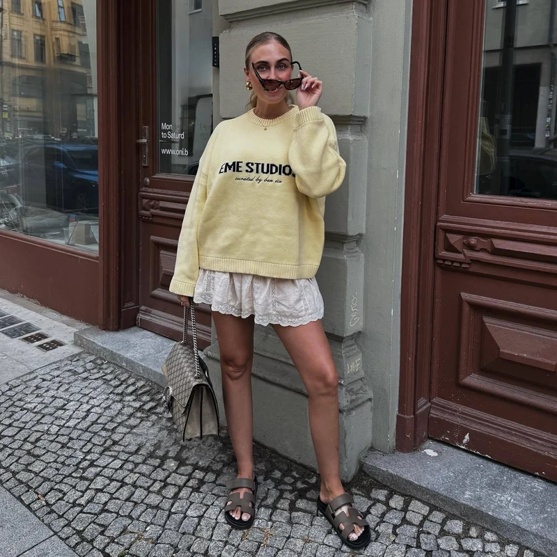 Damen Oversized Pullover