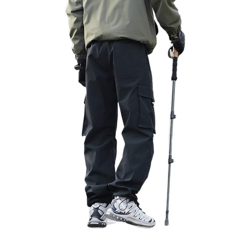 Herren Technische Outdoor-Cargohose mit wasserabweisendem Stretch und verstärkten Knien Nord Taschen