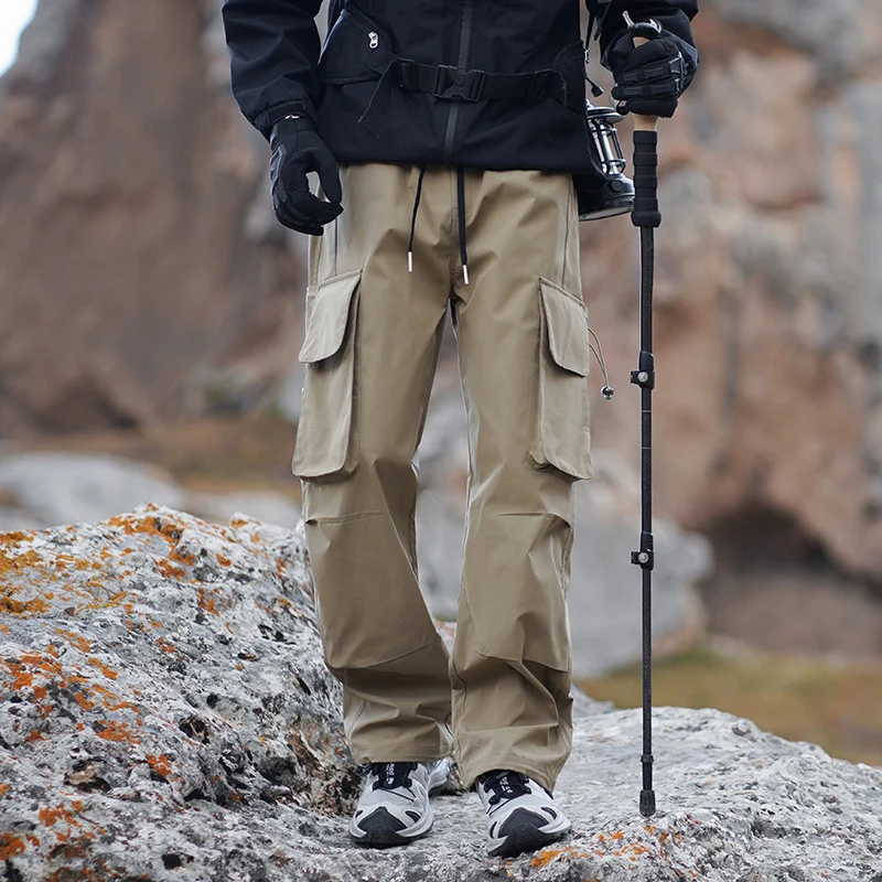 Herren Technische Outdoor-Cargohose mit Multifunktionstaschen und Stretcheinsätzen Nord Taschen