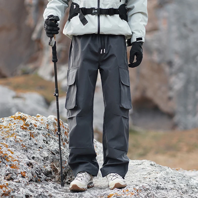 Herren Technische Outdoor-Cargohose mit Multifunktionstaschen und Stretcheinsätzen Nord Taschen