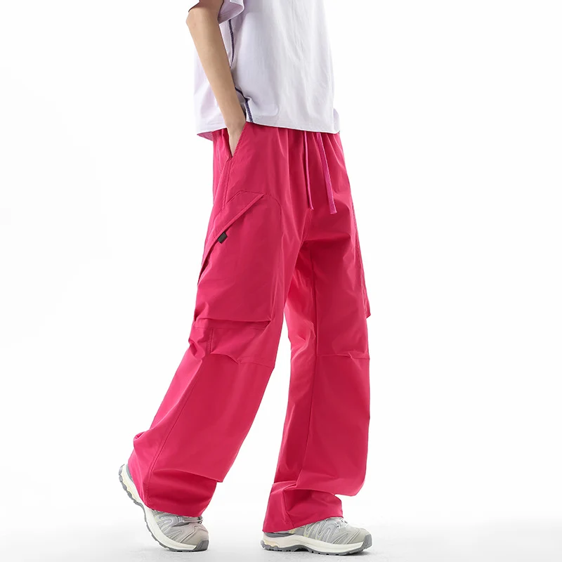 Herren Weite technische Cargo-Freizeithose mit Tunnelzug, Multifunktionstaschen & Outdoor‑Performance Nord Taschen