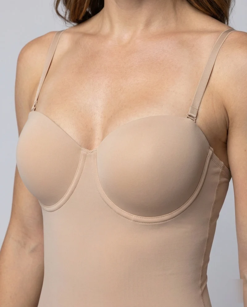 Damen Figurformendes Unterkleid Bügelcups - Vittorelli