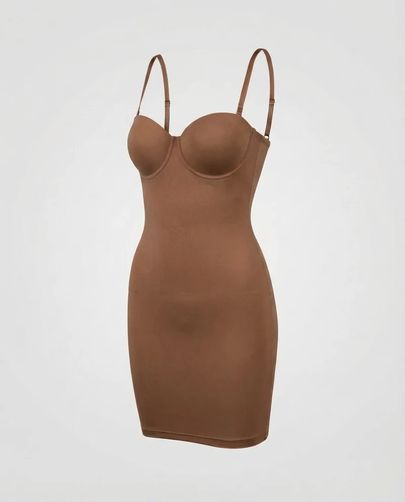 Damen Figurformendes Unterkleid Bügelcups - Vittorelli