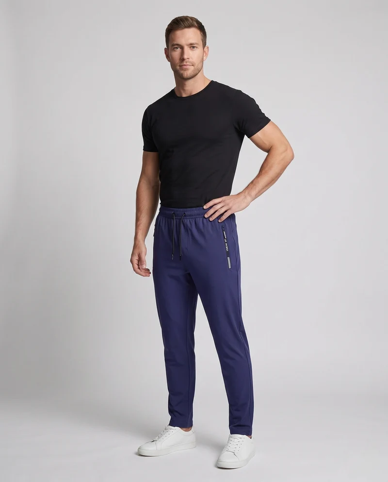Herren Sport Jogginghose mit praktischem Reißverschluss Nord Taschen