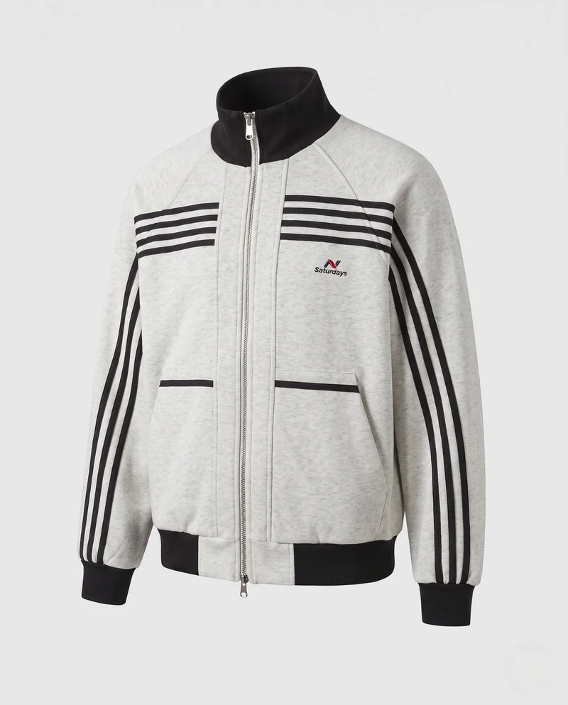Herren Sportlicher Windbreaker Nord Taschen