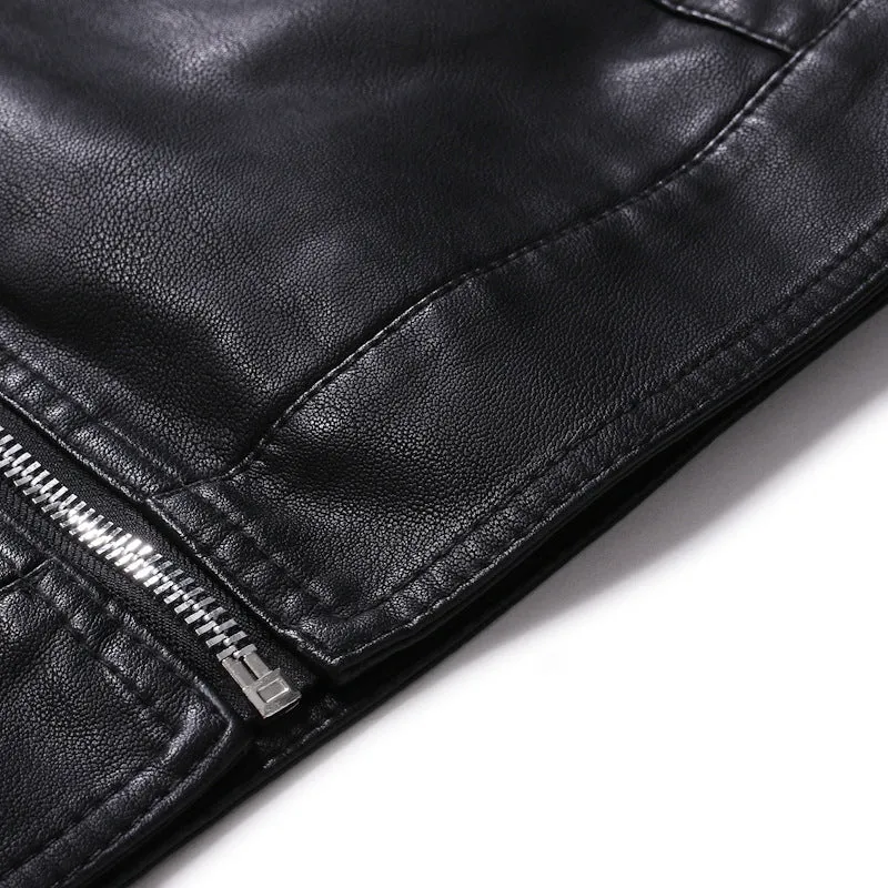 Herren Elegante Lederjacke Nord Taschen 1788417815