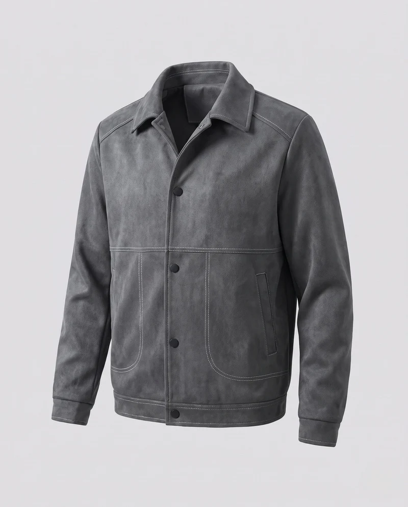 Damen Leichte Utility Jacke mit gestepptem Innenfutter, Druckknopfblende & elastischem Saum Nord Taschen