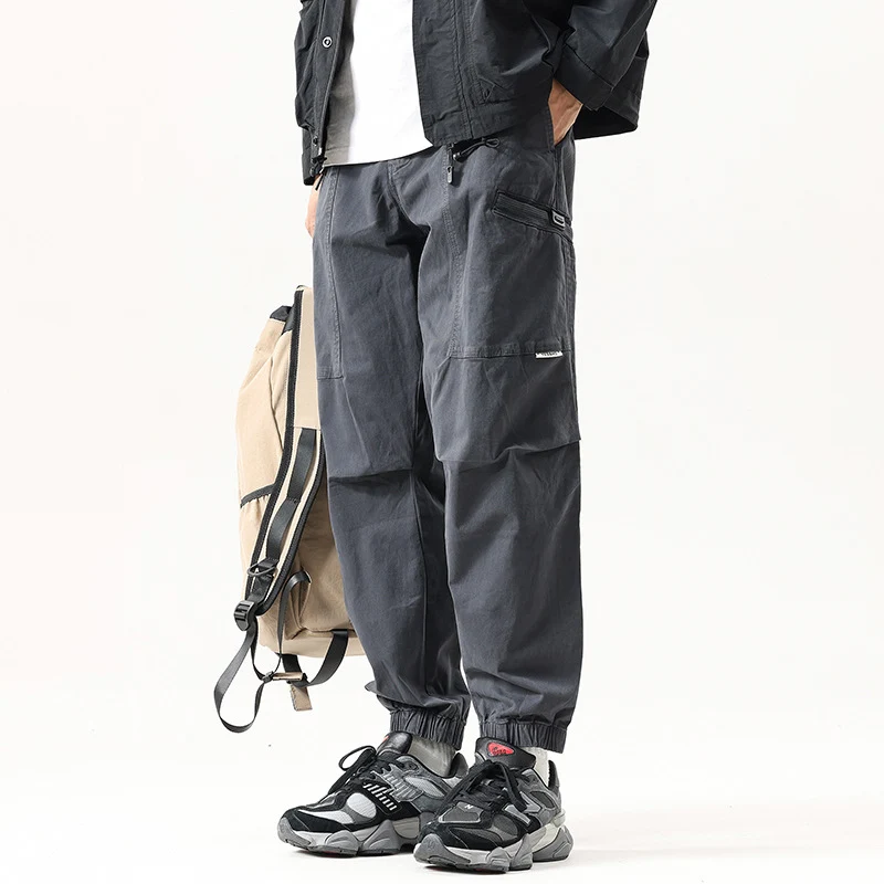 Herren Relaxed Tactical‑Cargo‑Jogger mit Knieabnähern und Elastikbündchen Nord Taschen