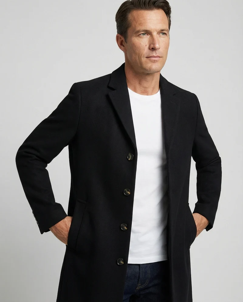 Leichter Herren Trenchcoat Khaki Japanischer Stil Sommerjacke Sonnenschutz Mantel - Vittorelli