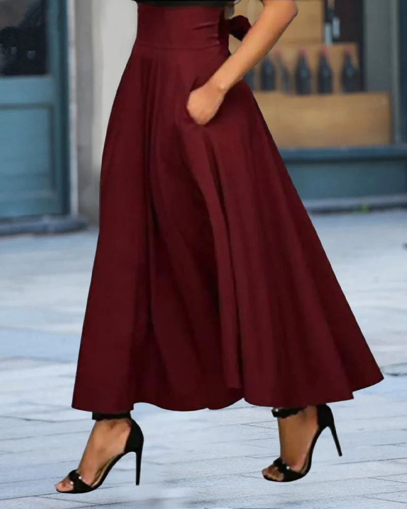 Elegante Schicke Maxi Rock - Arvani