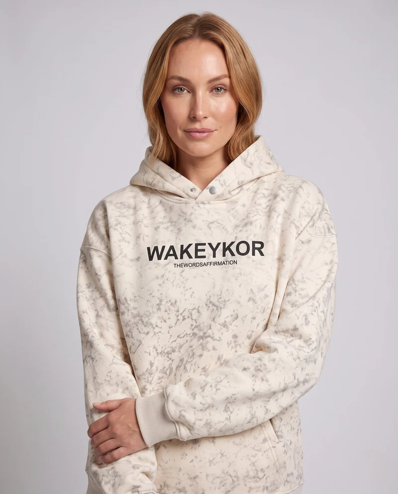 Unisex Urban Hoodie mit kreativem Druck Nord Taschen
