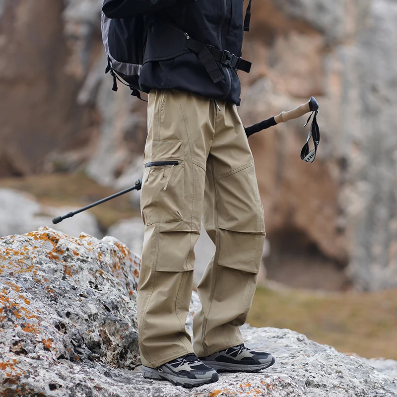 Herren Robuste wasserabweisende Trekkinghose mit Cargo-Taschen Nord Taschen