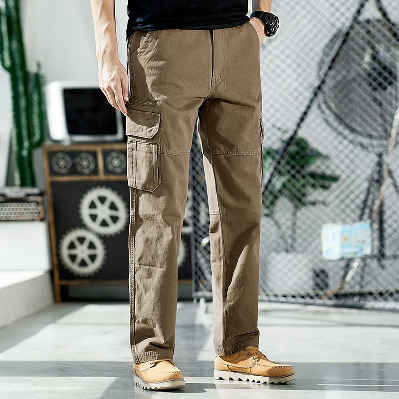 Herren Robust geschnittene Cargohose mit verstärkten Knien und Mehrfach-Taschen Nord Taschen