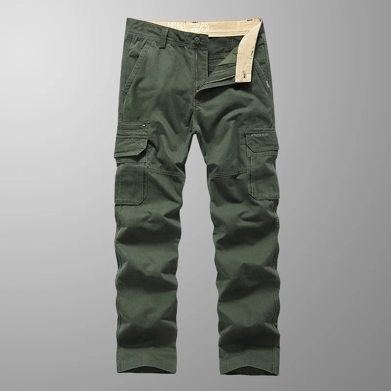 Herren Robust geschnittene Cargohose mit verstärkten Knien und Mehrfach-Taschen Nord Taschen