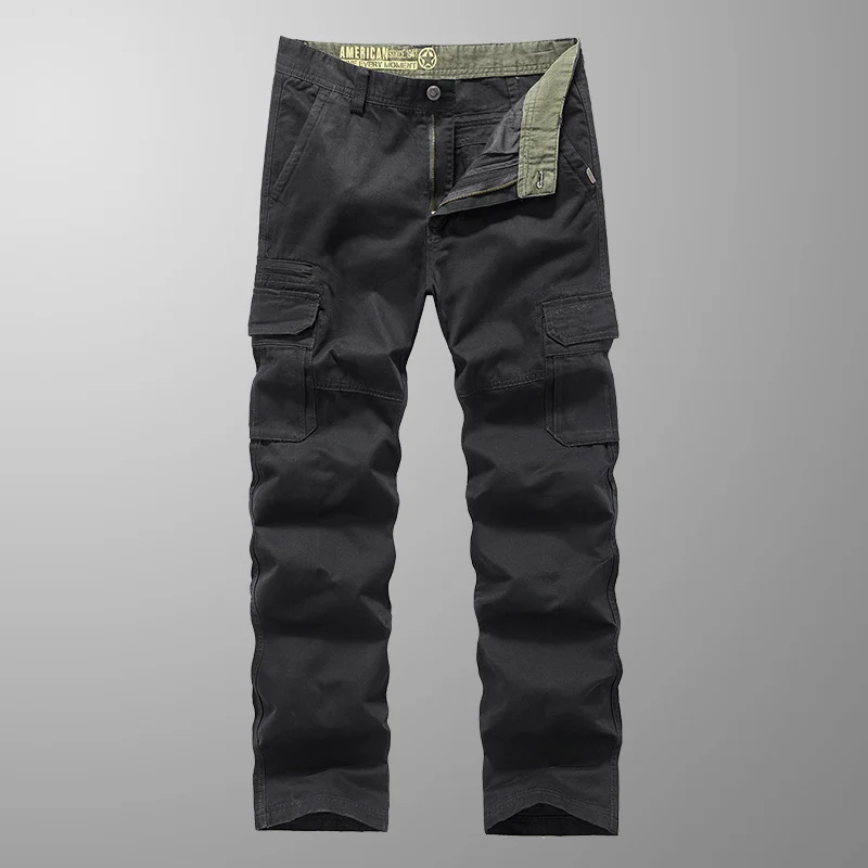Herren Robust geschnittene Cargohose mit verstärkten Knien und Mehrfach-Taschen Nord Taschen
