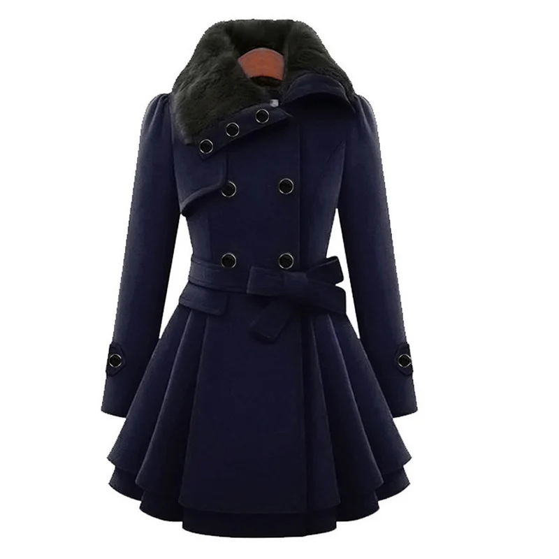 Eleganter Wintermantel