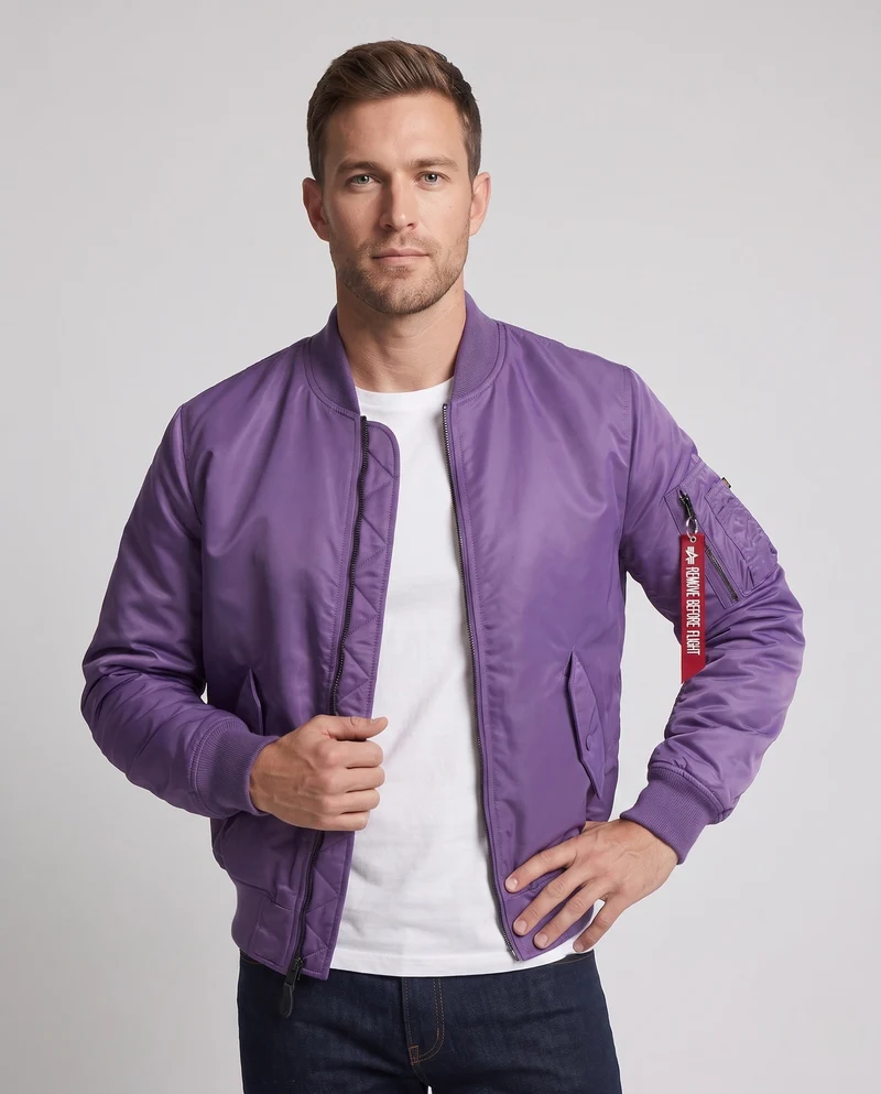 Herren gepolsterte Flieger Bomber mit gesteppter Thermo-Auskleidung Nord Taschen