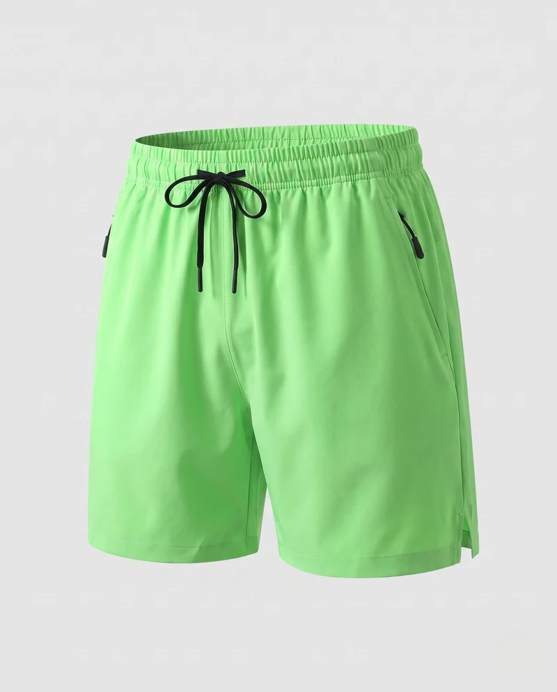 Herren nan wasserabweisende Badeshorts mit elastischem Bund und Reißverschlusstaschen Arvani