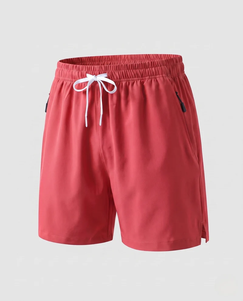 Herren nan wasserabweisende Badeshorts mit elastischem Bund und Reißverschlusstaschen Arvani