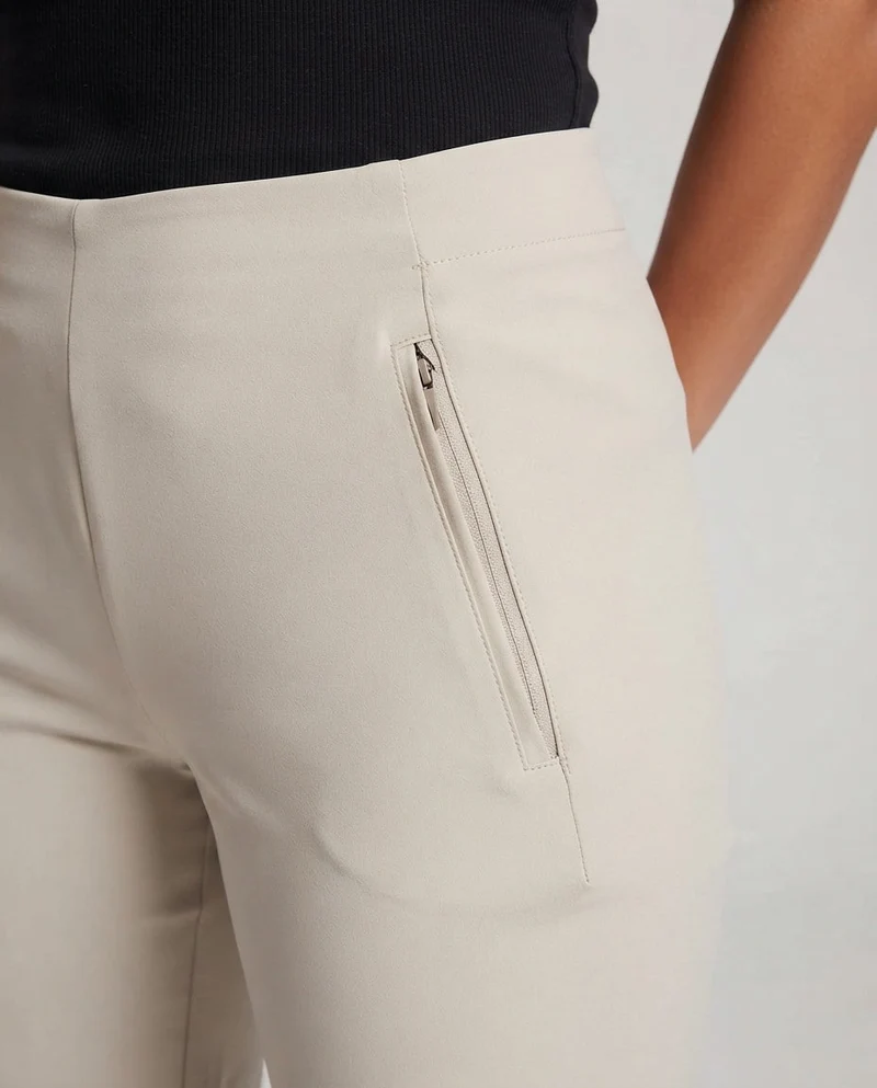 Damen Stretch Trekkinghose mit elastischem Bund und Reißverschlusstaschen Nord Taschen