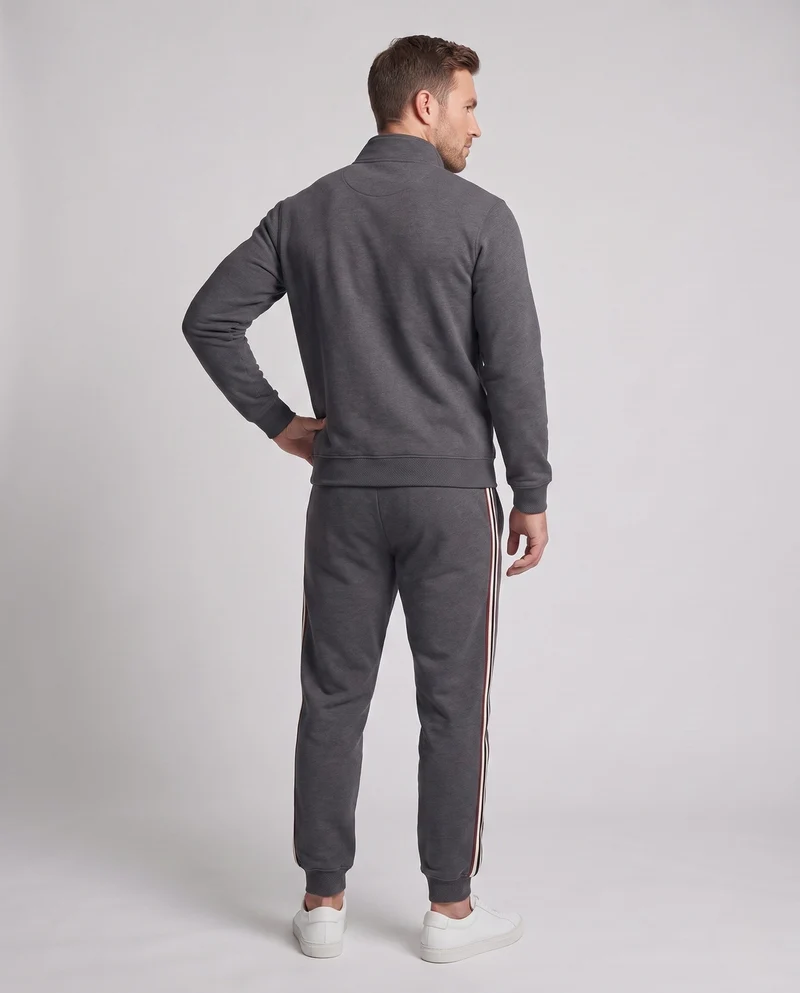 Sportliche Jogginghosen für Herren mit seitlichen kontrastierenden Streifen, elastischem Bund und Kordelzug Nord Taschen