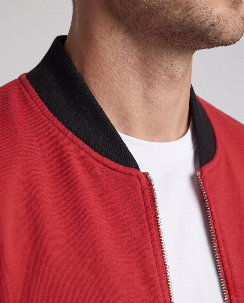 Herren Reisekit Bomberjacke mit entspannten Jogginghosen aus strukturiertem Fleece Nord Taschen
