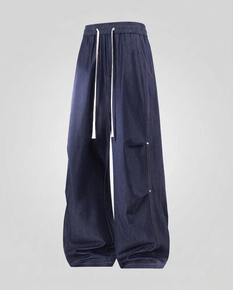 Herren Extra Weite Baggy Cargo Jogginghose Nord Taschen