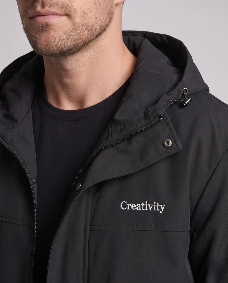 Männer Funktionale Kapuzen-Feldjacke Nord Taschen
