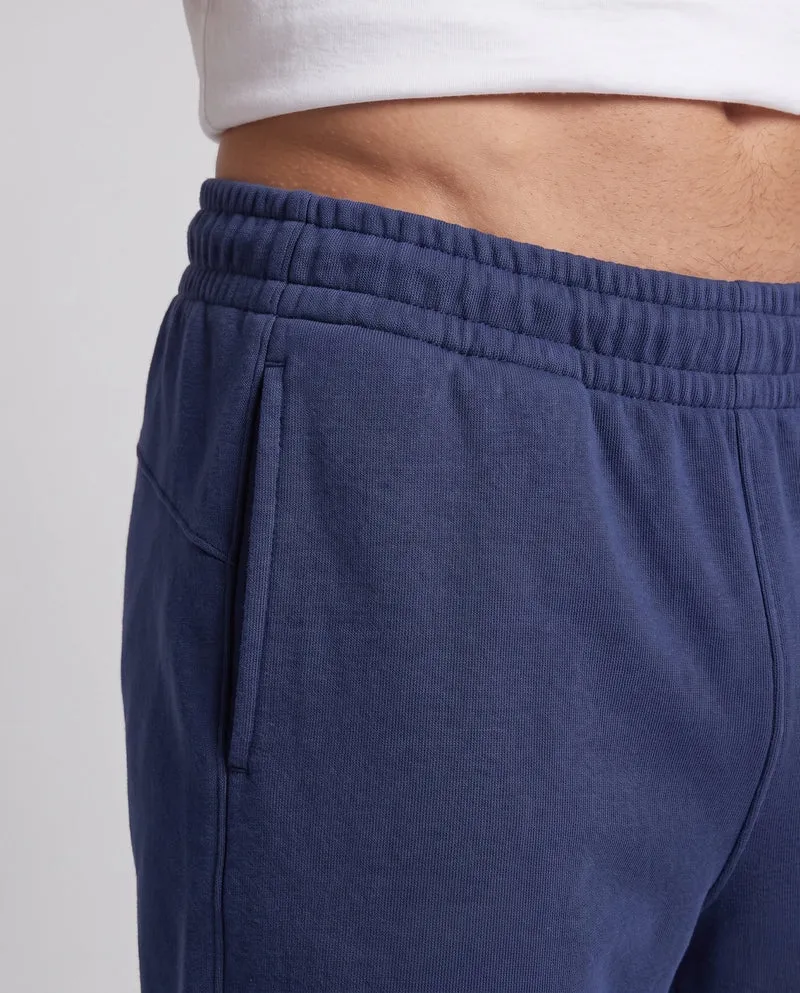 Männliche gepolsterte Fleece-Jogginghosen mit verstärkten Kniebereichen, elastischem Bund und Bündeln am Fuß Nord Taschen