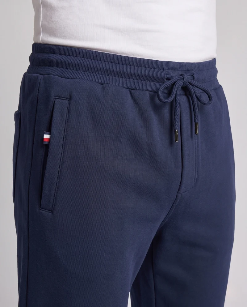 Herren isolierte Thermo-Jogginghose mit Teddy-Futter und elastischem Kordelzugbund Nord Taschen