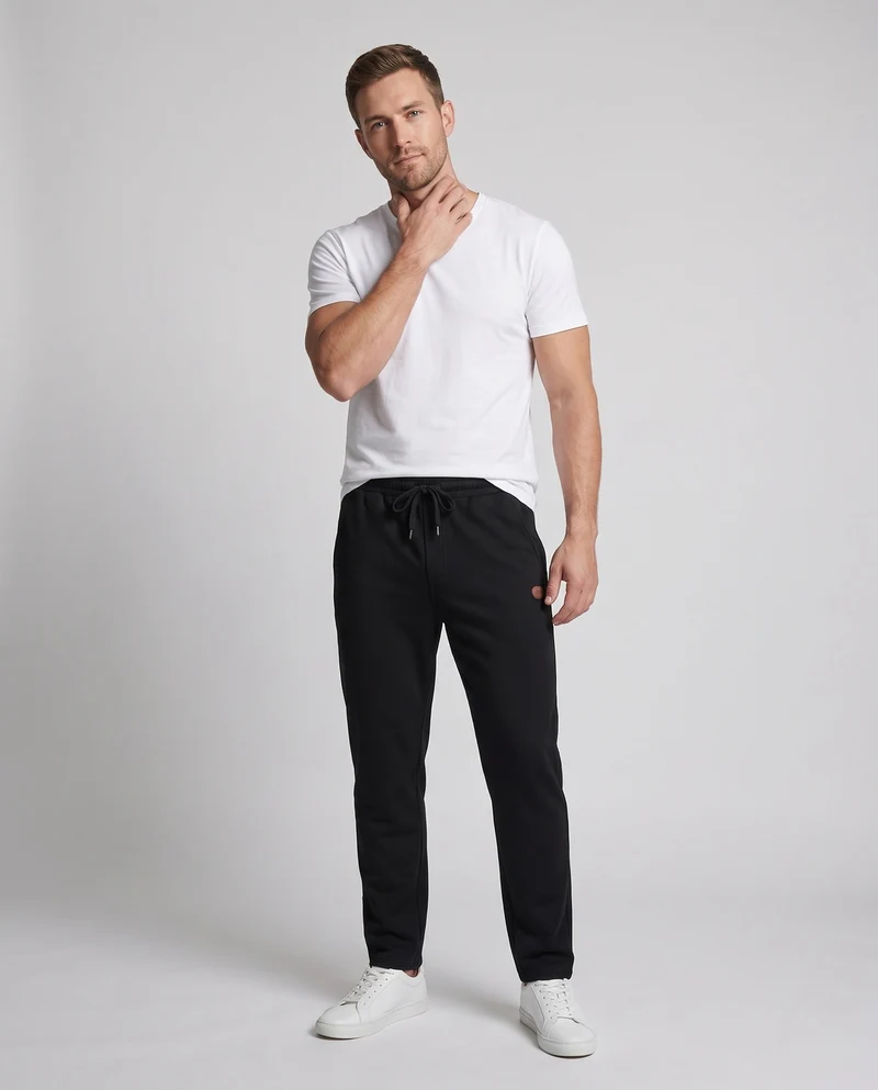 Herren isolierte thermische Jogginghose mit Teddyfutter, Kordelzug und gerippten Bündchen Nord Taschen