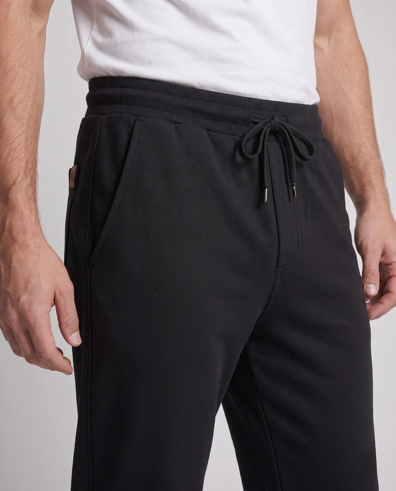 Herren isolierte thermische Jogginghose mit Teddyfutter, Kordelzug und gerippten Bündchen Nord Taschen