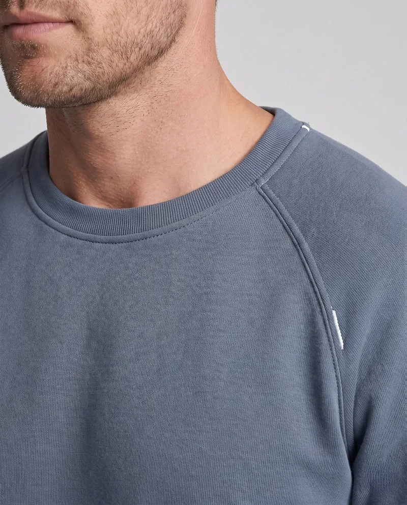 Herren Oversize Rundhals-Sweatshirt mit Thermofleece-Innenfutter Nord Taschen