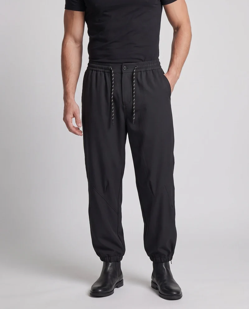 Herren lockere Utility Jogginghose im Tech Look Nord Taschen