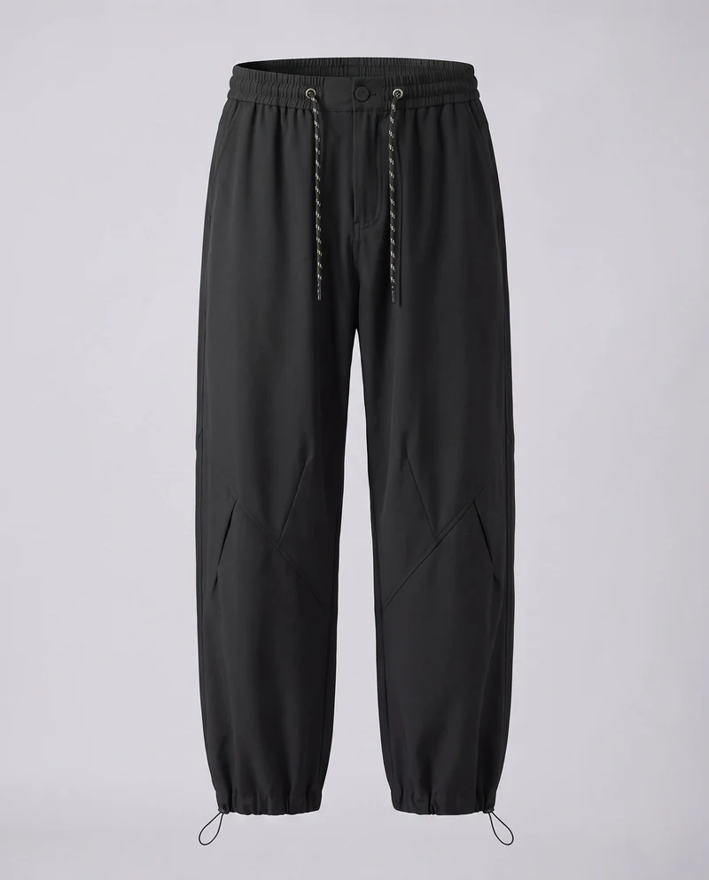Herren lockere Utility Jogginghose im Tech Look Nord Taschen