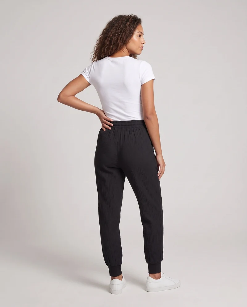 Damen Bequeme Freizeithose mit Lockerer Passform Nord Taschen
