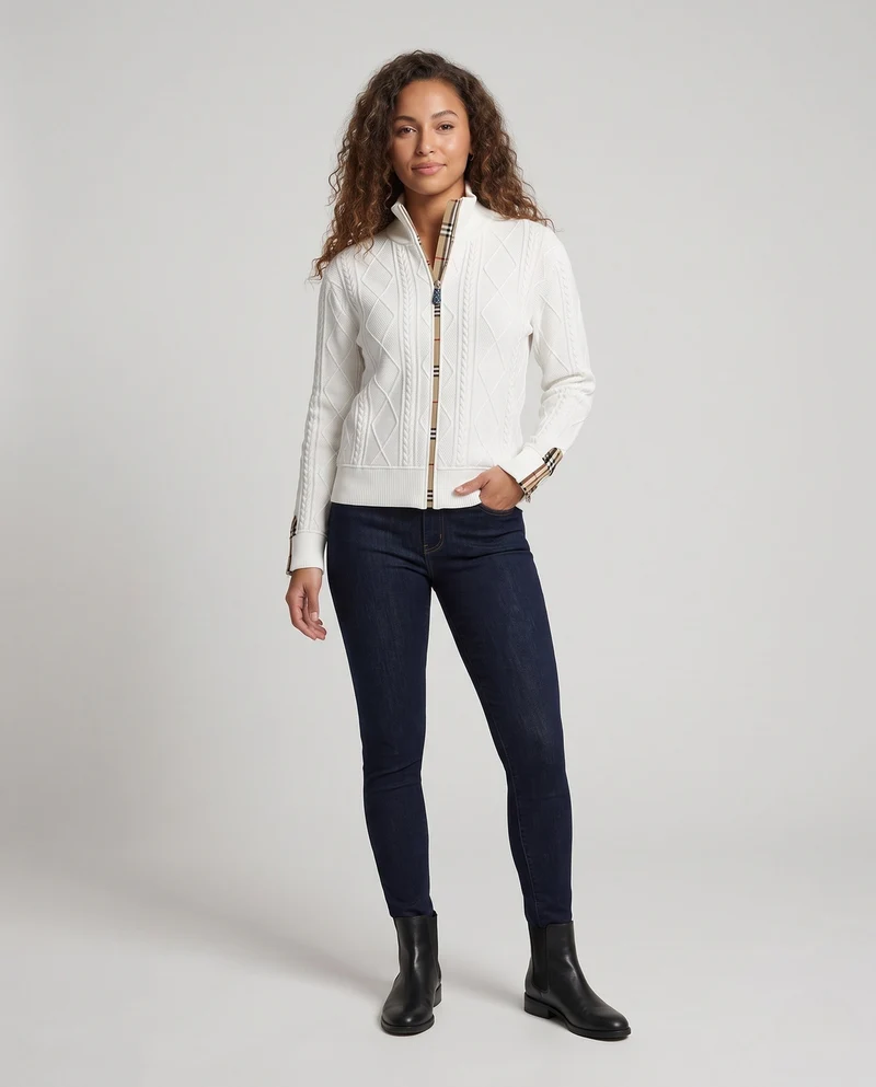 Frauen Modischer Cardigan Nord Taschen