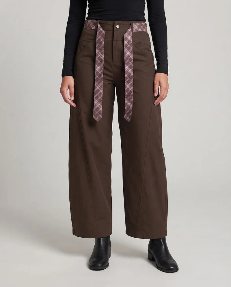 Damenmode Weite Beinhosen Nord Taschen