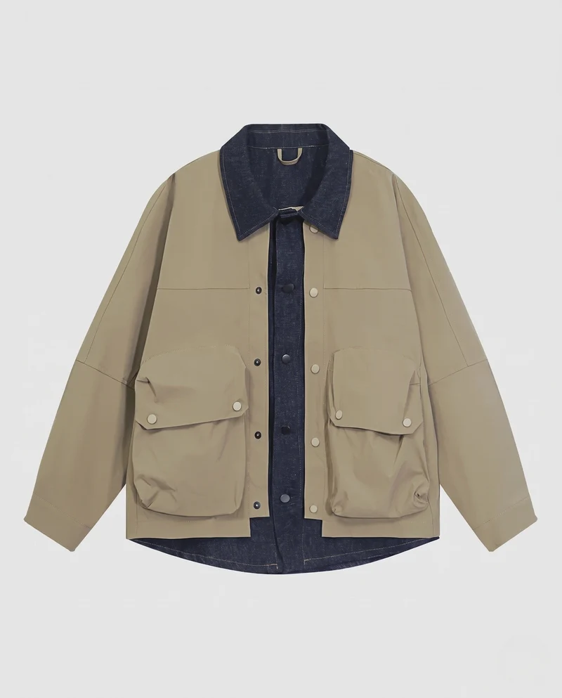 Damen Übergangsjacke mit großen Taschen Nord Taschen