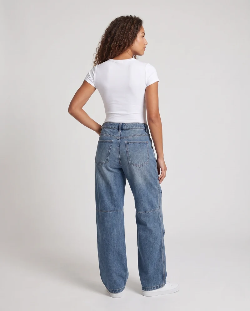 Damenmode Lockere Jeans Nord Taschen