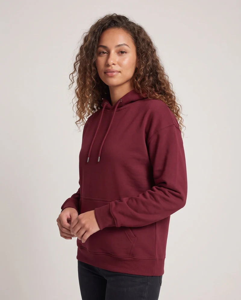 Damen Plus Size Hoodie Nord Taschen