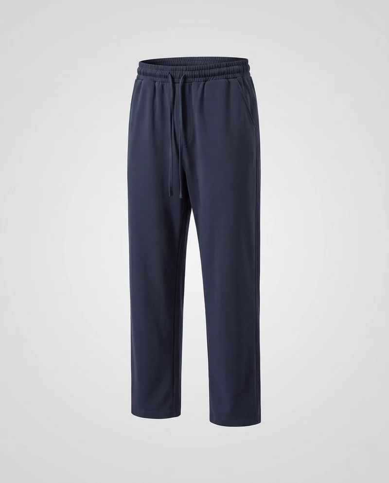 Damen Sportlich Bequeme Hose mit Elastischem Bund Nord Taschen