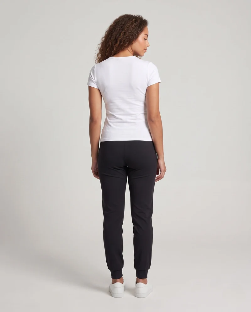 Frauen Bequeme Lockere Passform Jogginghose Nord Taschen
