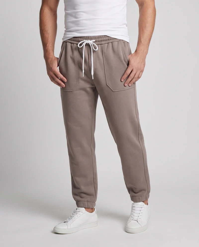 Herren Jogginghose mit bequemem Bund, Kordelzug & elastischen Beinabschlüssen Nord Taschen