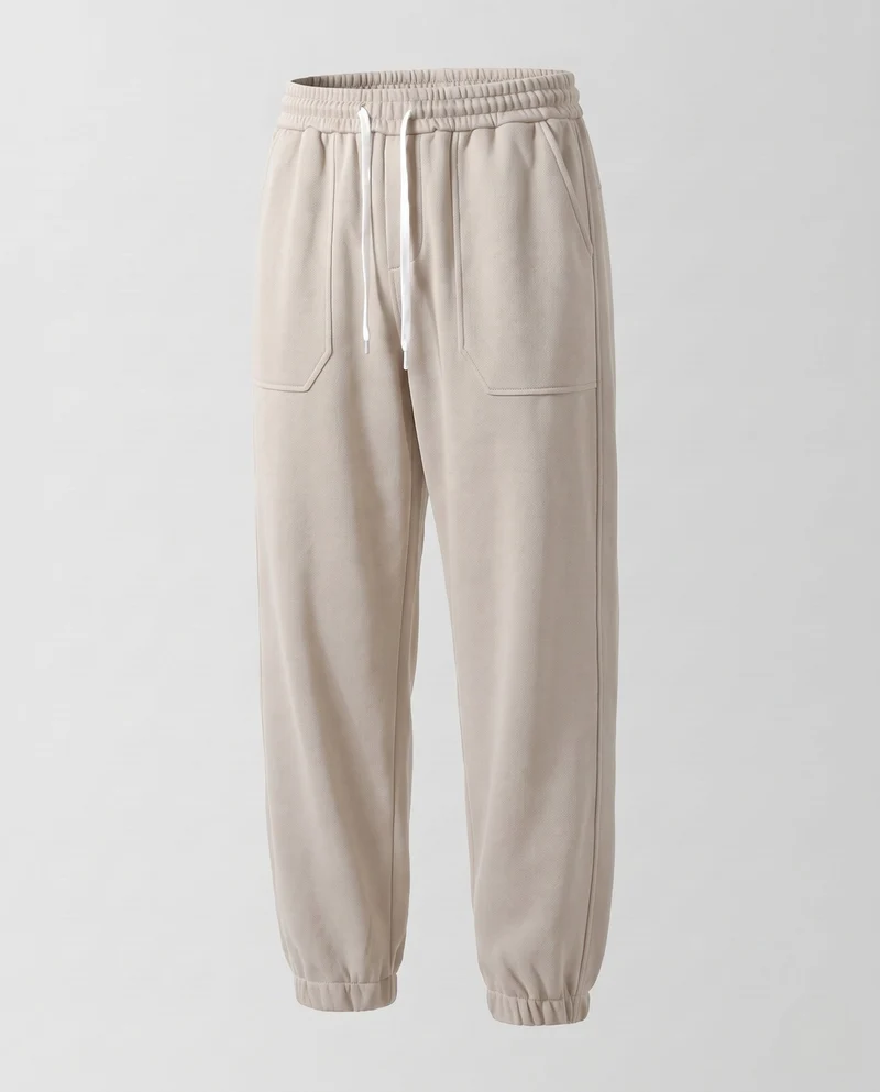 Herren Jogginghose mit bequemem Bund, Kordelzug & elastischen Beinabschlüssen Nord Taschen