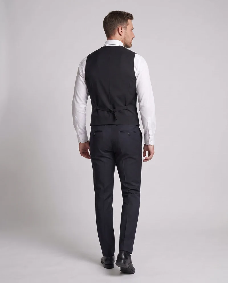 Herren Elegante Doppelreiher-Anzugweste Nord Taschen 1787717955