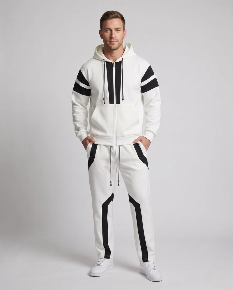 Herren Zweiteiliges Athleisure-Set